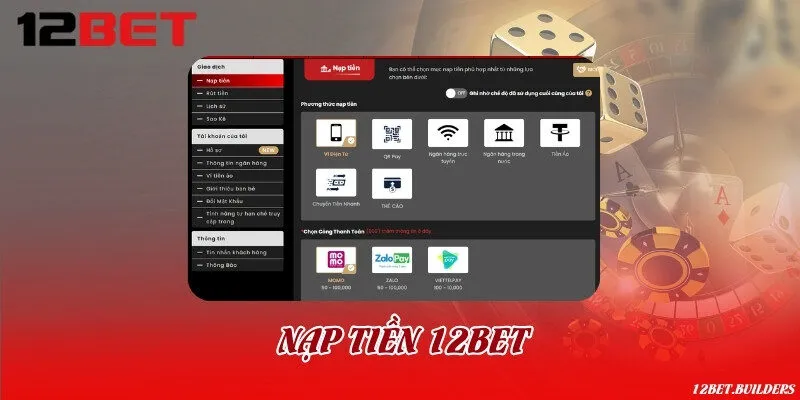 Nạp tiền 12BET