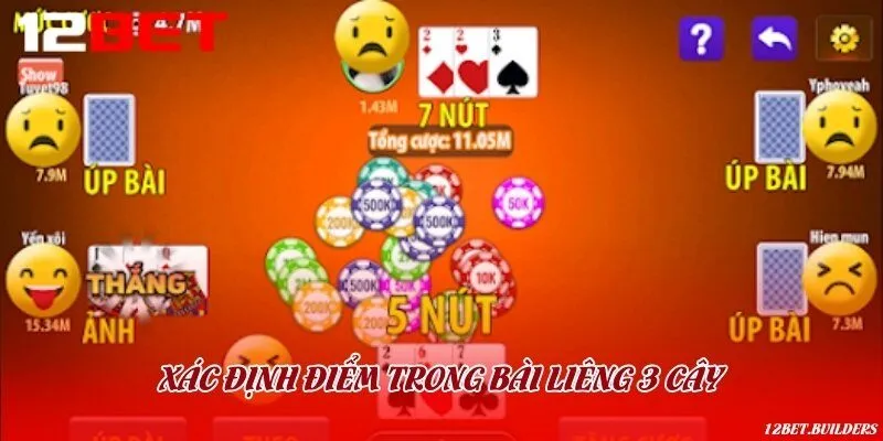 Hướng dẫn xác định điểm và các bộ bài đặc biệt trong Liêng online